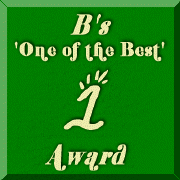 B's One of the Best Award